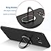 Galaxy S8 Plus Case, WATACHE Slimmest Magnetic 360 Degree Rotating Ring Holder Premium TPU Shockproof Protective Case Cover for Samsung Galaxy S8 Plus (6.2