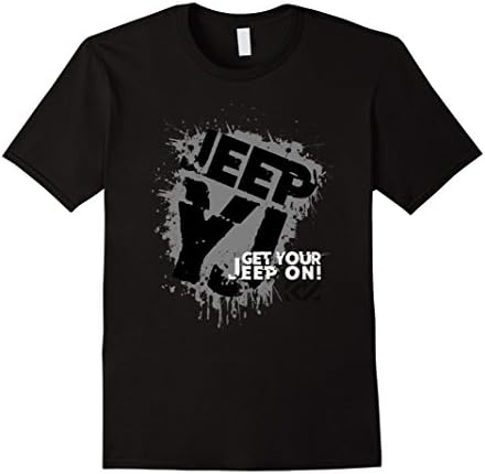 Get your Jeep On - YJ - Male 2XL - Black