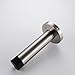 KES SUS304 Stainless Steel Door Stopper Wall Security Door Stop Contemporary Style Metal Door Holder Heavy Duty Brushed Finish 2 Pack, HDS209-2-P2