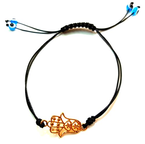 Treasure4u-store hamsa hand charm bracelet evil eye pro…