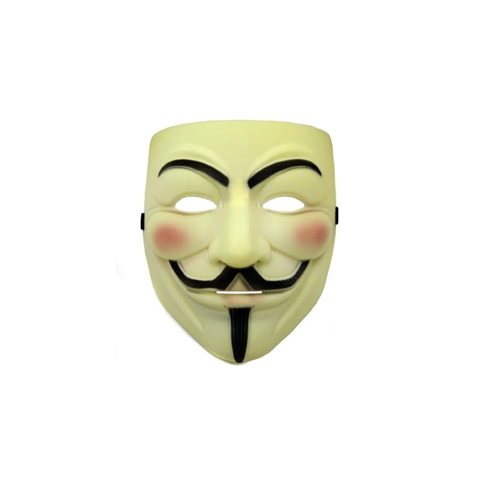 Oramics VENDETTA Maske Mask Guy Fawkes Freiheit Anonymous Replika Demo