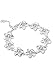 Godyce Hawaiian Plumeria Flower Bracelet for Women Girl Sterling Silver Plated Jewelry Gift