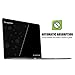 LENTION Clear Screen Protector for MacBook Pro (15-inch, 2016 2017) - Model A1707, with Touch Bar and Thunderbolt 3 Ports, HD Protective Film with Hydrophobic Oleophobic Coating