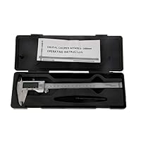 Sarora - 0-200mm 8" LCD Electronic Digital Vernier Caliper Gauge Measure Stainless Steel