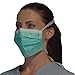 Protect U Guard Tie-On Mask - Green - 2 Boxes of 50 Masks