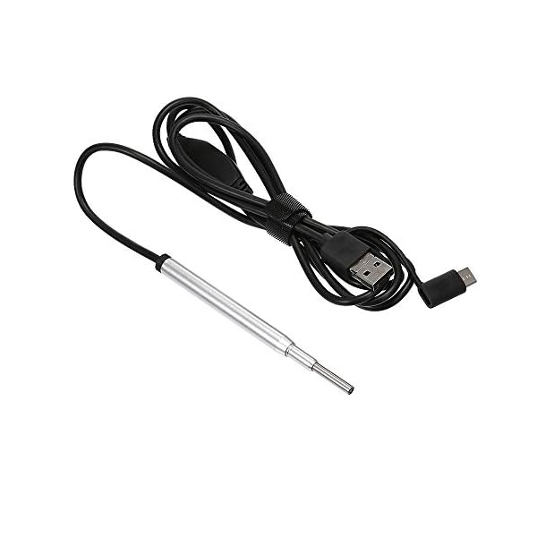 zroven Mini-Endoskop-Kamera 3.9MM 6 einstellbare LEDs Drei-in-One-Schnittstelle USB-Inspektion Ohr Nase Visual Health… – Bild 5