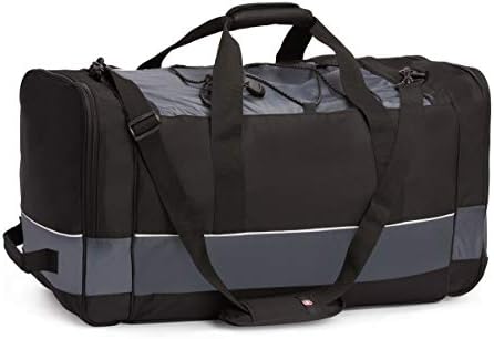 SWISSGEAR 20" Duffel Bag | Gym Bag | Travel Duffle Bags | Men's and Women's - Grey/Black 7 SWISSGEAR 20" Duffel Bag | Gym Bag | Travel Duffle Bags | Men's and Women's - Grey/Black