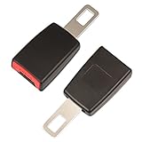 xhorizon TM FL1 2pcs Seatbelt Extender/Universal Safety Seat Belt Car metal tongue Buckle for VW, BMW, Audi, Skoda, Porsche, Land Rover, Mercedes-Benz, Volvo and Ford