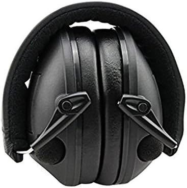 ECVILLA Noise Reduction Safety Ear Muffs, Shooters Hearing Protection Ear Muffs, Adjustable Electric Muffs NRR 30dB for Shooting Hunting Sports Events