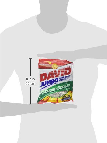 David's Sunflower Seeds Reduced Sodium 5.25 Oz (Pack of 12) - Thumbnail 4