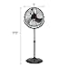 OEMTOOLS 24872 20 Inch High-Velocity Orbital Pedestal, Old Model, Commercial Indoor, Fan for Bedroom, Garage, Warehouse, and Workshop, 19.99 Inch, Black