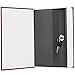 Readaeer Dictionary Diversion Secret Book Safe Portable Travel Box with Key Lock Steel Large-Red