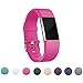 Bands for Fitbit Charge 2, Classic Fitness Replacement Accessories Wrist Band for 2016 Fitbit Charge 2 HR Hot pink