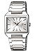 Casio Women's LTP1333D-7A Silver Stainless-Steel Quartz Watch with Silver Dial