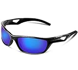 HODGSON Sports Polarized Sunglasses, 100%UV Protection Unbreakable Sports Glasses for Men or Women Cycling, Baseball Riding, Driving, Running, Golf,Outdoor Activities