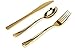 Gold Plastic Knives 600 Pack Dinner Knives, Disposable Cutlery, Heavy Duty Flatware, Plastic Silverware Set for Catering Events, Parties, Dinners, Weddings, Receptions and Everyday Use