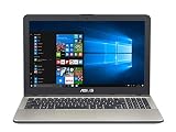 ASUS K541UV-XX335T - Ordenador portátil de 15.6' HD (Intel Core i7-6500U, 4 GB de RAM, HDD de 1 TB, NVIDIA GeForce GT920M 2 GB, Windows 10 Original), negro chocolate - Teclado QWERTY Español