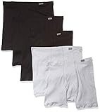 Hanes Men`s TAGLESS Boxer Briefs with ComfortSoft Waistband,7460Z5,XL,Assorted(5-pack)