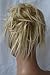 CAISHA XXL Hairpiece Scrunchie Updo Voluminous Slightly Wavy Messy Bun Light Blonde Mix G22F