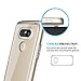 LG G5 Case, TOTU [Crystal Clear] Transparent Back Panel + TPU Grip Bumper [Scratch Resistant] Shock Absorbing Corner Protection Thin Lightweight Protective Case Accessories Cover for LG G5 Warranty