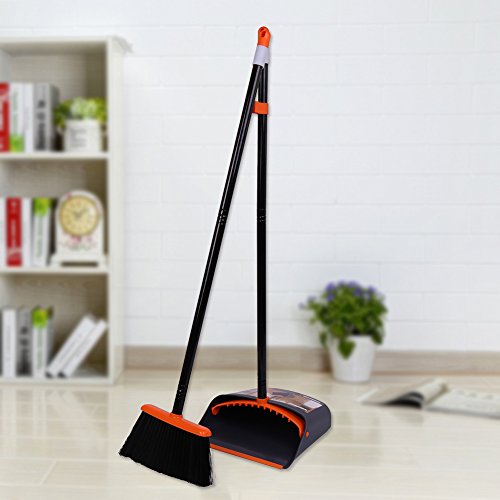 image for TreeLen Broom and Dustpan Set Dust pan With Lobby Broom/Dustpan Combo 