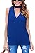 Laucote Womens Sexy Choker Sleeveless Casual Blouse Keyhole High Neck Tank Tops