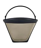Crucial Coffee Washable & Reusable Coffee Filter # 4 Cone Fits Black & Decker, Braun