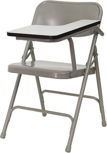 NEW sudden comfort folding chair PREMIUM STEEL FOLDING CHAIR WITH LEFT HANDED TABLET ARM