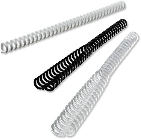 GBC ClickBind Binding Spines 12mm A4 Frosted Clear (95 Sheets Capacity, Pack of 50), Transparent, 12 mm - Image 4