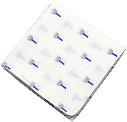 Lovely Item Women's Cotton Printing Casual Large Square Towel Multi-use Hankies