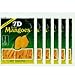 7D Mangoes Naturally Delicious Dried Tree Ripened Dried Mango - Set of 6