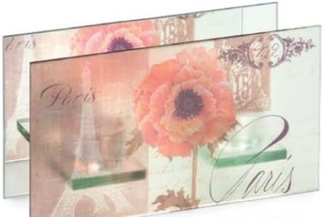 October Hill Double Tealight Holder, Poppy in Paris