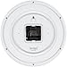 Bernhard Products White Wall Clocks 10 Inch, Set of 2 Silent Non Ticking Quality Quartz Battery Operated Round Easy to Read Home/Office/Kitchen/School Classroom Clock
