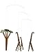 Giraffes On The Savannah Hanging Nursery Mobile - 24 Inches - High Quality - Handmade in Denmark by Flensted