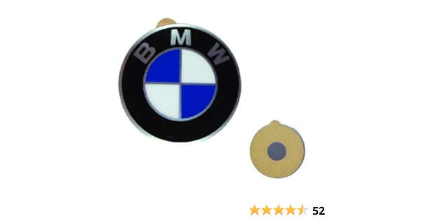 BMW Original Tapa del Centro de rueda adhesivos decorativos de emblemas 64,5 mm