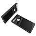 Essential Phone PH-1 Case, TUDIA [Ceramic Feel] Lightweight [GLOST] TPU Bumper Shock Absorption Cover Featuring [Tempered Glass Back Panel] for Essential Phone PH-1 (Black)