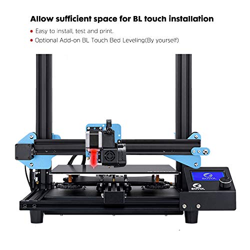 Sovol SV01 3D Printer Upgrade 95% Pre-Assembled with Direct Drive Extruder Meanwell Power Supply and Glass Plate Built-in Thermal Runaway Protection 280x240x300mm