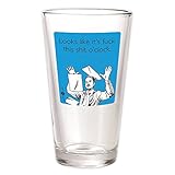 Someecards F This S O'clock Pint Glass - Blue
