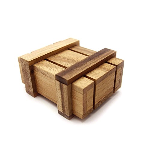 BSIRI The Magic Box Money Gift Puzzle Brain Teaser Wood Box