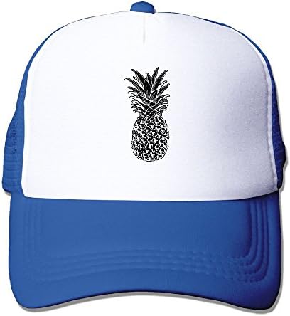 Adult Pineapple Casual Travel Cap Hat RoyalBlue
