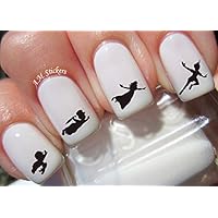 Peter Pan Water Nail Art Transfers Stickers Decals - Set of 70
