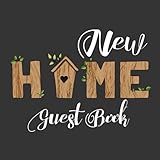 Guest Book New Home: Guest Book For Housewarming Parties V4