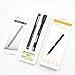 Slim PRO Active Stylus Pen for iPad,iPad Pro,iPhone,Samsung Tablet,Most of Android/iOS Devices,Adjustable Fine Point Tip,Includes PU Leather Carrying Case,USB Charger,Rechargeable Battery,BLK