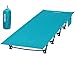 MARCHWAY Ultralight Folding Tent Camping Cot Bed, Portable Compact for Outdoor Travel, Base Camp, Hiking, Mountaineering, Lightweight Backpacking (Blue)
