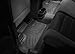 2007-2013 Jeep Wrangler Unlimited Black WeatherTech Floor Liner (Full Set)
