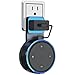 Lomanda Wall Mount for Echo Dot 2nd Generation,Dot Accessories Outlet Wall Hanger Bracket Stand Holder Best Space-Saving for Smart Home Speaker Plug in Kitchen Bathroom Bedroom (Black)