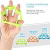 Newlemo-Antistressbaelle-handtrainer-3-Anti-Stress-baelle-und-3-fingertrainer-fuer-Erwachsene-und-Kinder-Stressabbau-Kraft-steigern-Geschicklichkeit-verbessern