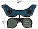 RAM-PRO Flip-Up Front Welding Goggles | 50mm Eye Cups, Oxy-Acetylene Shade #5 Lens Safety Glasses – Use for Welding, Soldering, Torching, Brazing & Metal Cutting (Great as Steampunk Costume)