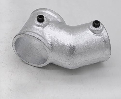 2 inches, casting steel tube joint, DN48mm, 45 ° tee, steel tube joint Angle of 45 ° 3 connections, new type of steel pipe fittings, (3 pieces/package)