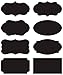 1 Roll 2 Inch Black Stickers 500 Per Roll Round Blank Stickers for Store Owners, Crafts, Organizing, Jar and Canning Labels